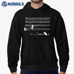 Musical Note Cat Owner Composer Musician Songwriter Music Hoodie