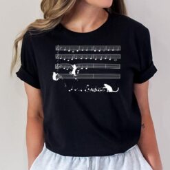 Musical Note Cat Owner Composer Musician Songwriter Music T-Shirt