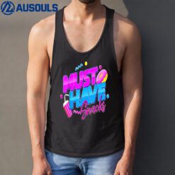 Must Have Snacks Funny Food Lover Cute Donut Tank Top