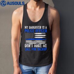 My Daughter Is A Police Officer Tank Top