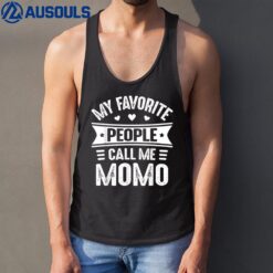 My Favorite people call me Momo  Mother's Day Momo Tank Top