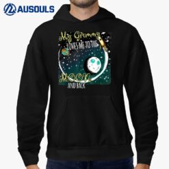 My Grammy Loves Me to the Moon and Back  Grammie Lover Hoodie