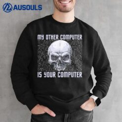 My Other Computer Is Your Computer - IT Analyst Cyber Hacker Sweatshirt