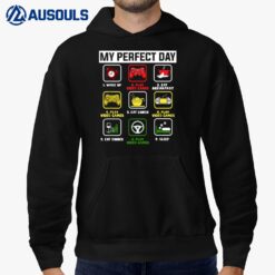 My Perfect Day Video Games Funny Cool Gamer Gift Boys Men Ver 1 Hoodie
