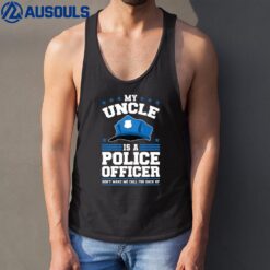 My Uncle Is A Police Officer Tank Top