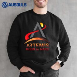 NASA Artemis 1 Moon to Mars Mission Sweatshirt