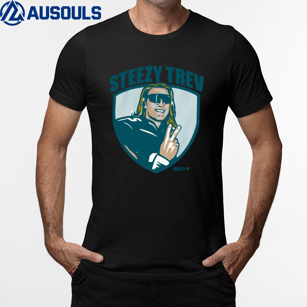 NFL Jacksonville Trevor Lawrence Steezy Trev T-Shirt Hoodie Sweatshirt For Men Women