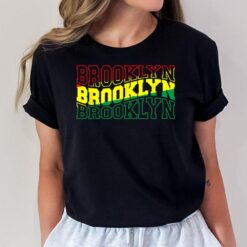 NYC Rasta Vintage Brooklyn Reggae Green and Yellow ReggaeVer 2 T-Shirt