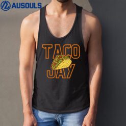 Nacho Average Taco Jay Funny Food Lover Tank Top