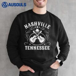 Nashville Tennessee Travel Vintage Sweatshirt