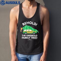 National Lampoon's Christmas Vacation Behold The Family Tree Tank Top