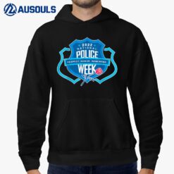 National Police Week 2022 Respect Honor Remember Hoodie