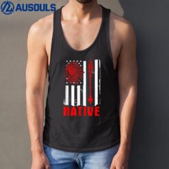 Native American Immigrants Native American Flag Tank Top