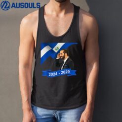 Nayib Bukele Presidente De El Salvador 2024 Tank Top