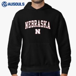 Nebraska Cornhuskers Arch Over Red Officially Licensed Hoodie