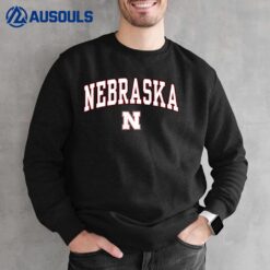 Nebraska Cornhuskers Arch Over Red Officially Licensed Sweatshirt