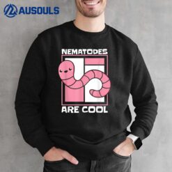 Nematodes Are Cool - Science Nature Biologist Kids Biology Sweatshirt