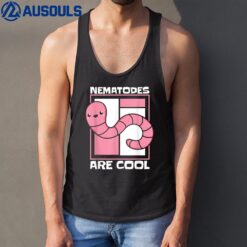 Nematodes Are Cool - Science Nature Biologist Kids Biology Tank Top