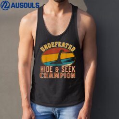 Nessie Undefeated Hide and Seek Champion - Funny Nessie Tank Top