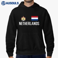 Netherlands Flag Football Soccer Fan Men Women Kids Hoodie