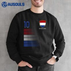 Netherlands Soccer Fans Jersey Dutch Flag Football Lovers Sweatshirt