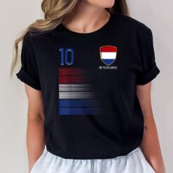 Netherlands Soccer Fans Jersey Dutch Flag Football Lovers T-Shirt