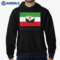 New Iranian Flag No Hijab Female Fist Support Women of Iran Hoodie