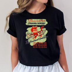 New Orleans Louisiana Restaurant Bar Vintage Advertising T-Shirt