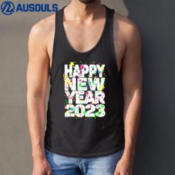 New Years Eve Party Supplies Kids NYE 2023 Happy New Year Ver 5 Tank Top