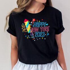 New Years Eve Party Supplies Kids NYE 2023 Happy New YearVer 2 T-Shirt