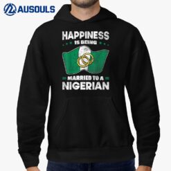 Nigerian Wedding Nigeria Marriage Flag Married Hoodie