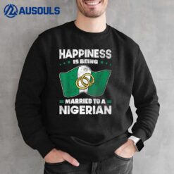 Nigerian Wedding Nigeria Marriage Flag Married Sweatshirt