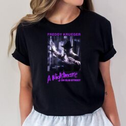 Nightmare on Elm Street Purple Freddy Photo T-Shirt