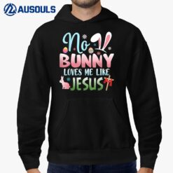 No Bunny Loves Me Like Jesus Easter Christian Religious Ver 1 Hoodie