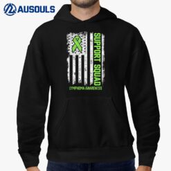 Non-hodgkin Lymphoma Support Squad Lymphoma Cancer Awareness Hoodie