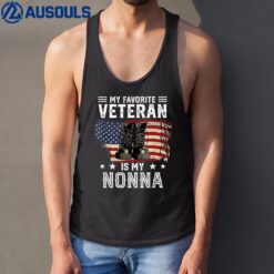 Nonna Veterans Day My Favorite Veteran Is My Nonna Tank Top