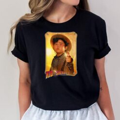 Nope Movie Kid Sheriff Finger Gun Poster T-Shirt