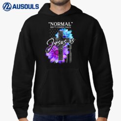 Normal Isn't Coming Back But Jesus Is Revelation 14 USA Flag Ver 1 Hoodie