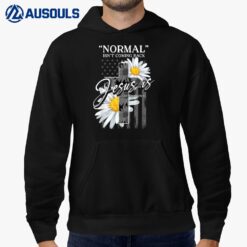 Normal Isn't Coming Back But Jesus Is Revelation 14 USA Flag Hoodie