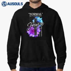 Normal Isn't Coming Back But Jesus Is Revelation 14 USA Flag Hoodie