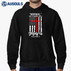 Normal Isn't Coming Back Jesus Is Revelation 14 Christian Hoodie