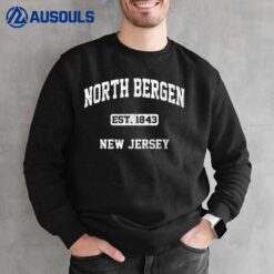 North Bergen New Jersey NJ vintage state Athletic style Sweatshirt