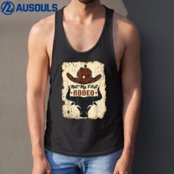 Not My First Rodeo Vintage Rodeo Western Country Cowboy Tank Top