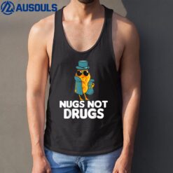 Nugs Not Drugs Funny Chicken Nugget Costume Tank Top