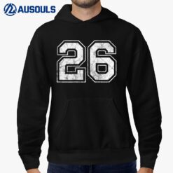 Number 26 Hoodie