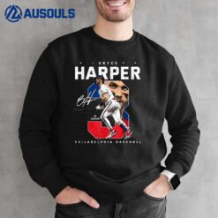 Number Portrait Bryce Harper Philadelphia MLBPA Sweatshirt