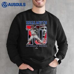 Number and Portrait JT Realmuto Philadelphia MLBPA Sweatshirt