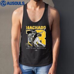 Number and Portrait Manny Machado San Diego MLBPA Tank Top