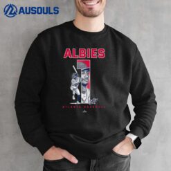 Number and Portrait Ozzie Albies Atlanta MLBPA Sweatshirt