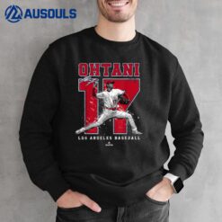 Number and Portrait Shohei Ohtani Los Angeles MLBPA Sweatshirt